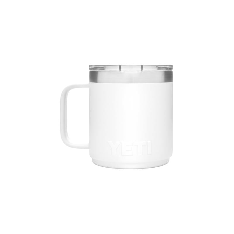 YETI Rambler 10 oz White BPA Free Mug with MagSlider Lid
