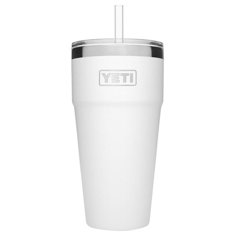 STRAW CUP 26OZ WHITE