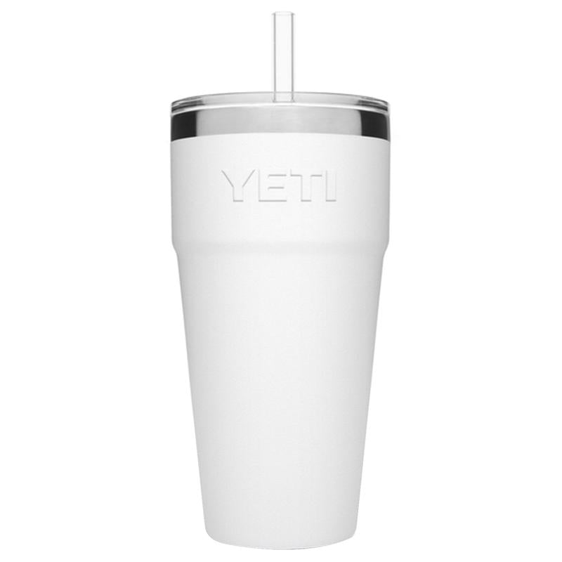 YETI Rambler 26 oz White BPA Free Straw Cup