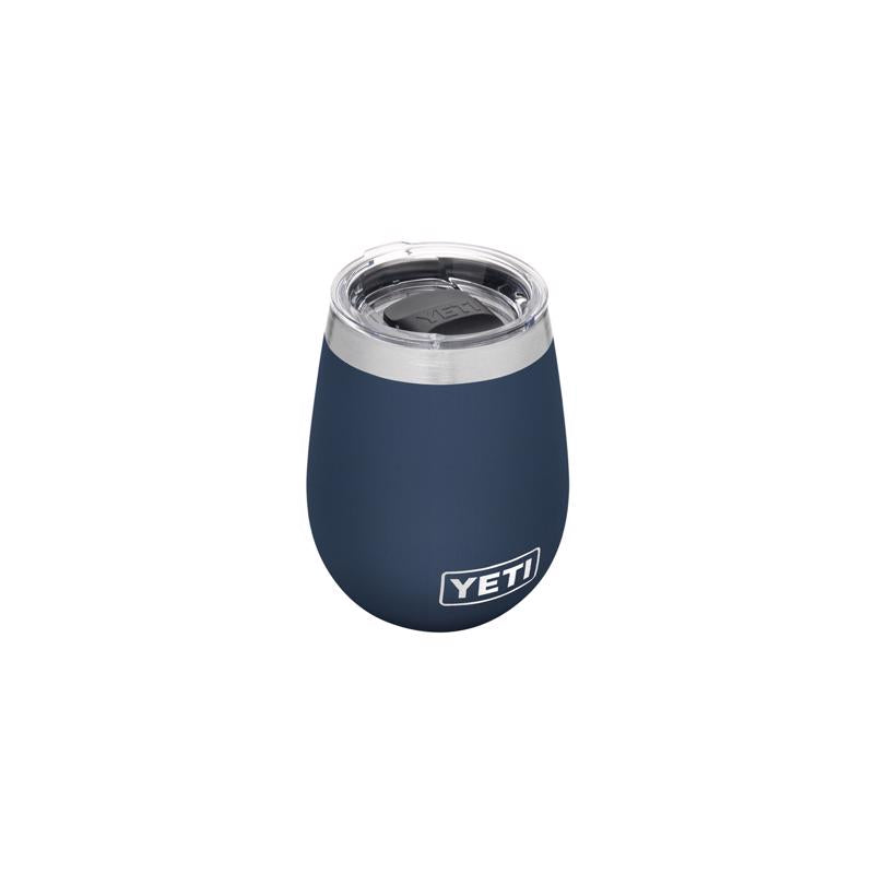 YETI Rambler 10 oz Navy BPA Free Wine Tumbler with MagSlider Lid