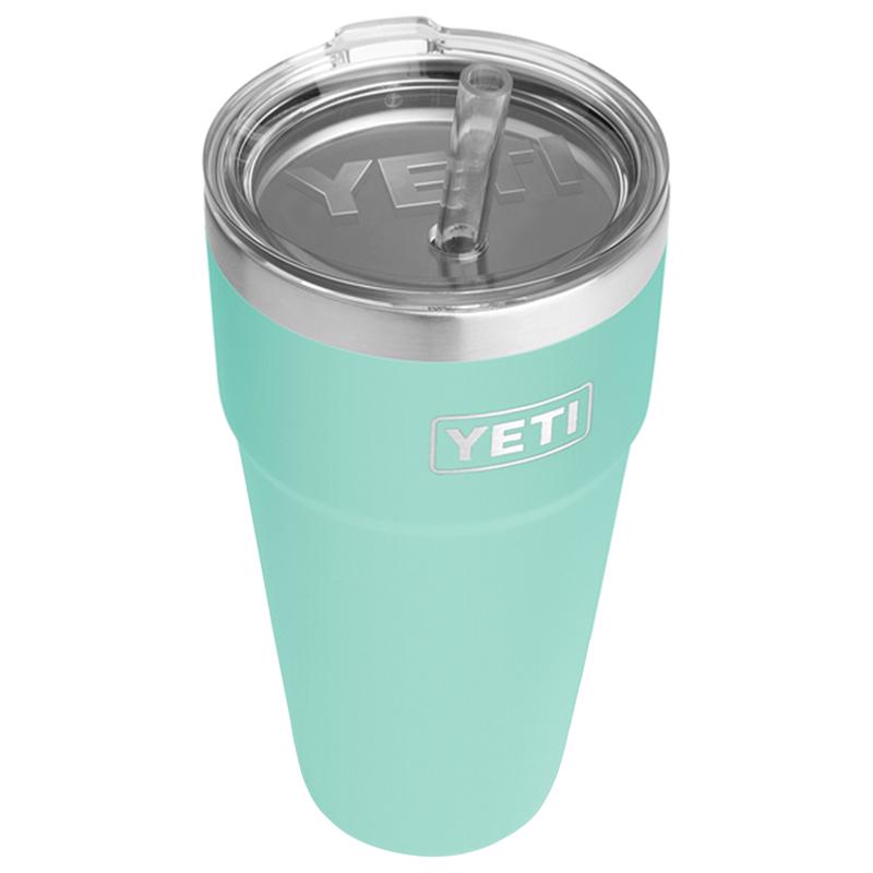 YETI Rambler 26 oz Seafoam BPA Free Straw Cup