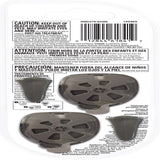 Refresh Your Car! Crisp Laundry Scent Mini Car Diffuser 0.1 oz Liquid 2 pk