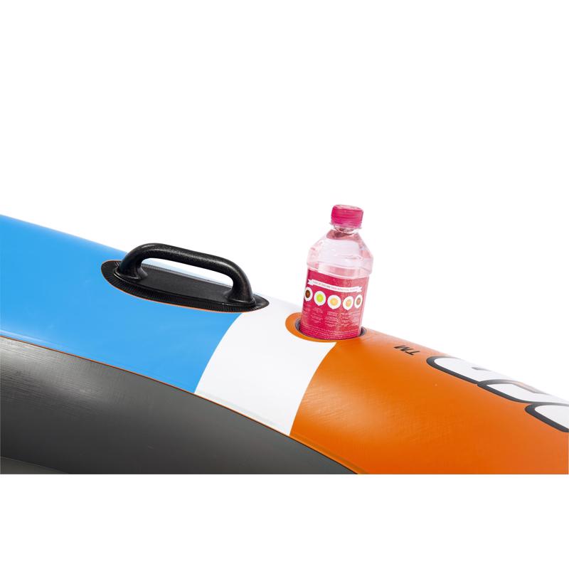 Bestway Hydro- Force Multicolored Vinyl Inflatable Rapid Rider II Floating Tube