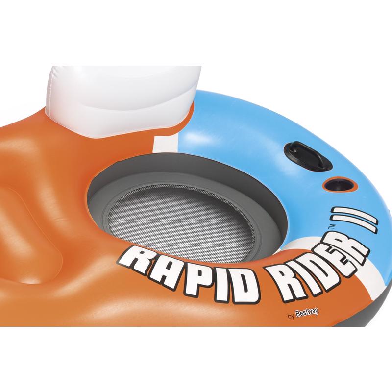 Bestway Hydro- Force Multicolored Vinyl Inflatable Rapid Rider II Floating Tube