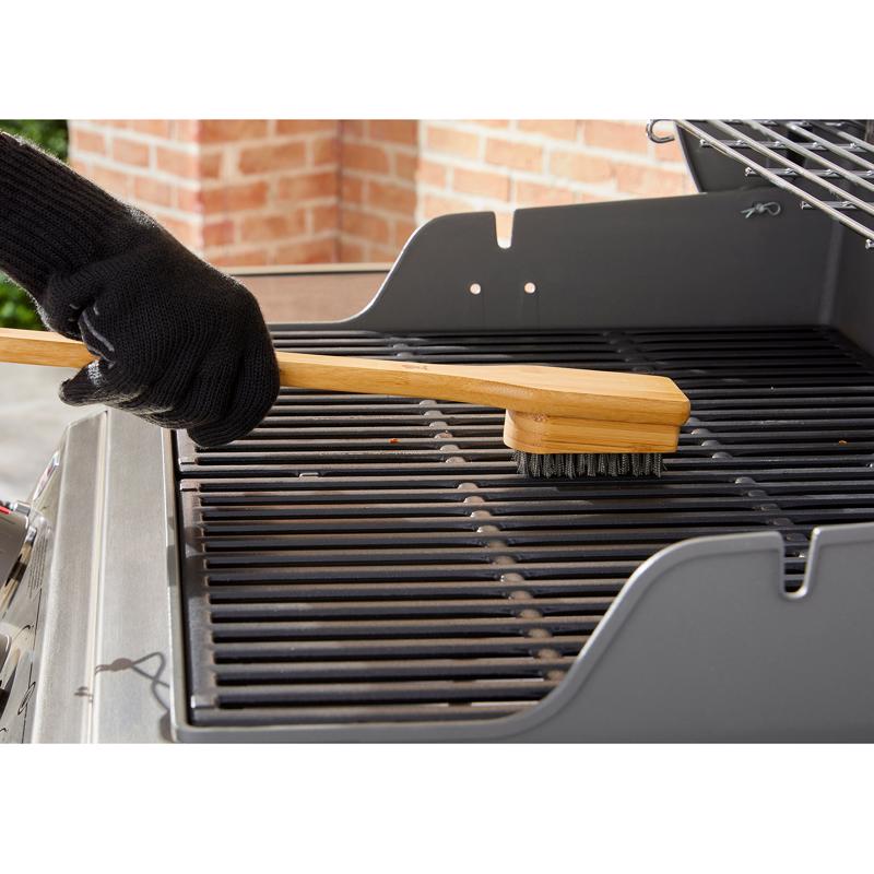 Weber Grill Brush 18 in. H X 2.12 in. L X 2.25 in. W 1 pk