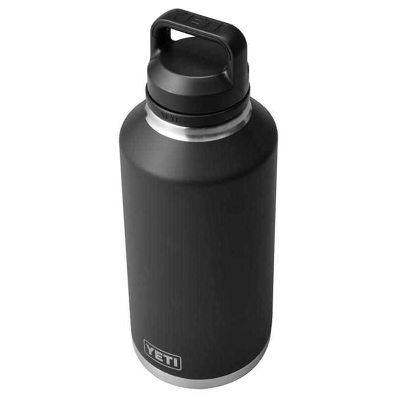 YETI Rambler 64 oz Black BPA Free Bottle with Chug Cap