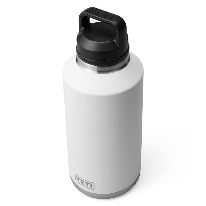 YETI Rambler 64 oz White BPA Free Bottle with Chug Cap