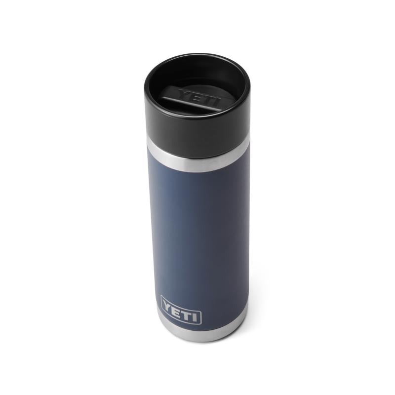 YETI Rambler 18 oz Navy BPA Free Bottle with Hotshot Cap