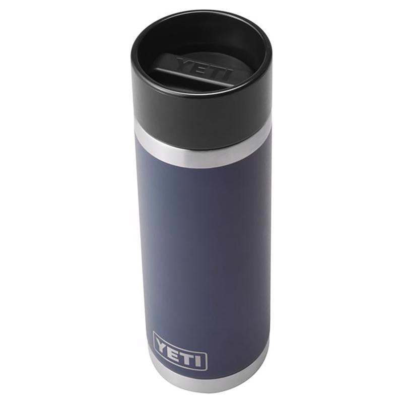 YETI Rambler 18 oz Navy BPA Free Bottle with Hotshot Cap