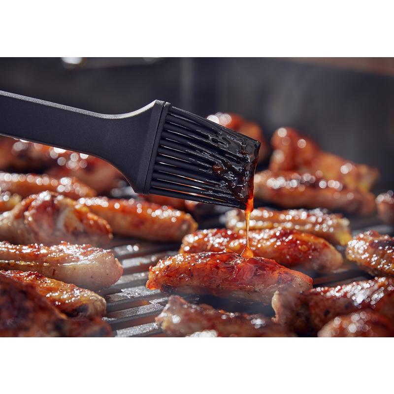 Weber Silicone Black/Red Grill Basting Brush 1 pc
