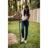 TIKI Blue Glass 68 in. Carnival Garden Torch 1 pc
