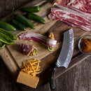 Oklahoma Joe's Blacksmith Carbon Steel Cleaver 1 pc