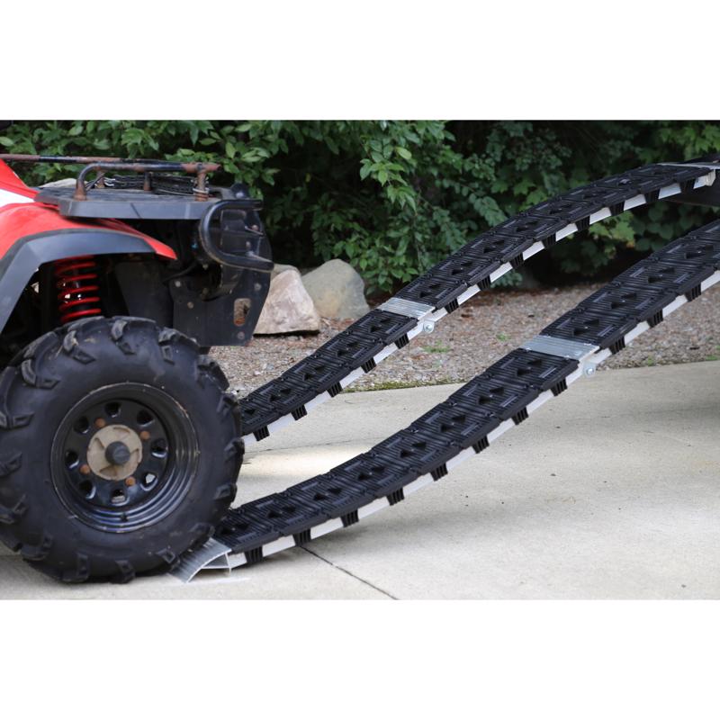 CargoSmart Hybrid Black Centerfold Loading Ramp ATVs 1 pk