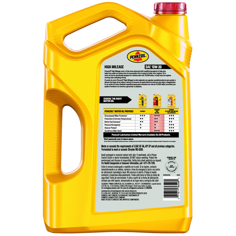 MOTOR OIL GASOLIN 10W-30