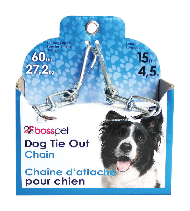 CHAIN DOG TIE OUT 15'