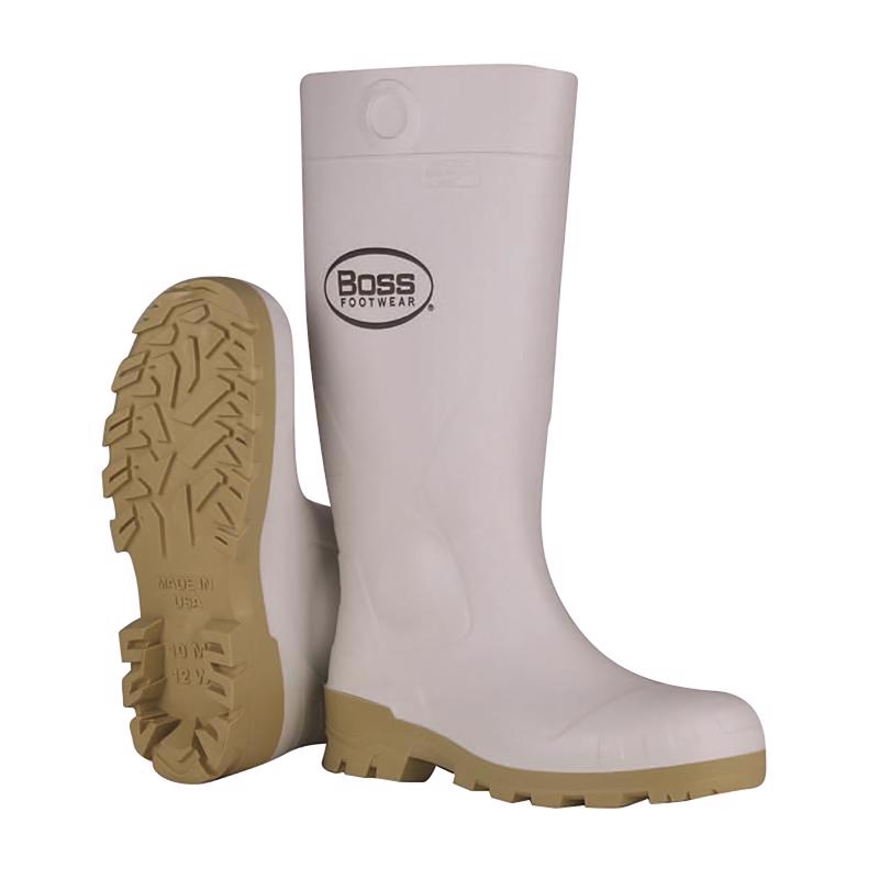 BOOT PVC WHT 9US 16"H