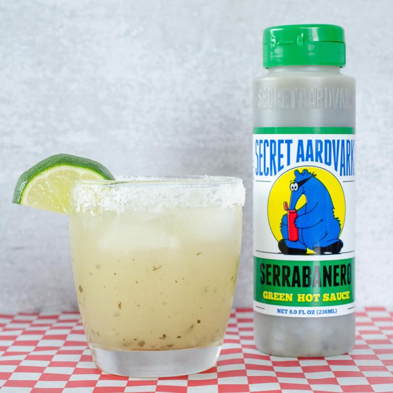 Secret Aardvark Serrabanero Green Hot Sauce 8 oz