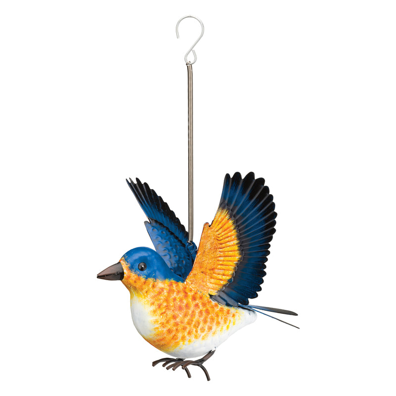 Regal Art & Gift Assorted Metal 10.75 in. H Bouncie Bird/Hummingbird Garden Stake Spinner