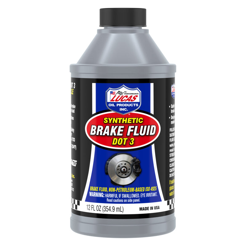 BRAKE FLUID DOT 3 12OZ