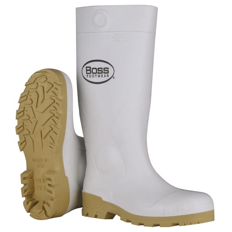 BOOTS UNISX WHT 16" 7US