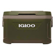 Igloo 60367 Sportsman Latitude 52 Cooler Box, Approx. 11.2 gal (49 L), Sportsman, Latitude, Outdoor, Camping, Leisure, Fishing, Green