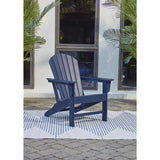 Signature Design by Ashley Sundown Treasure Blue HDPE Frame Chair