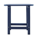 Signature Design by Ashley Sundown Treasure Blue Rectangular Plastic Slat Top End Table