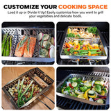 Proud Grill UltraVersatile Stainless Steel Grill Basket 15 in. L X 10 in. W 1 pk