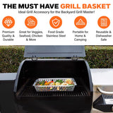 Proud Grill UltraVersatile Stainless Steel Grill Basket 15 in. L X 10 in. W 1 pk
