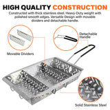 Proud Grill UltraVersatile Stainless Steel Grill Basket 15 in. L X 10 in. W 1 pk