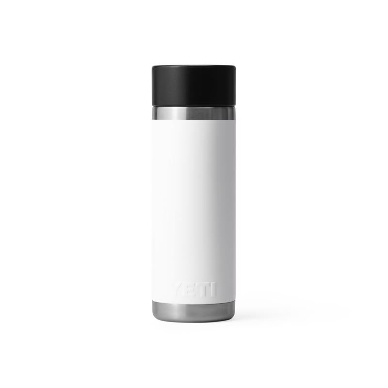 YETI Rambler 18 oz White BPA Free Bottle with Hotshot Cap