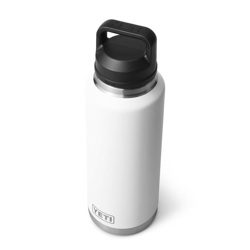 YETI Rambler 46 oz White BPA Free Bottle with Chug Cap