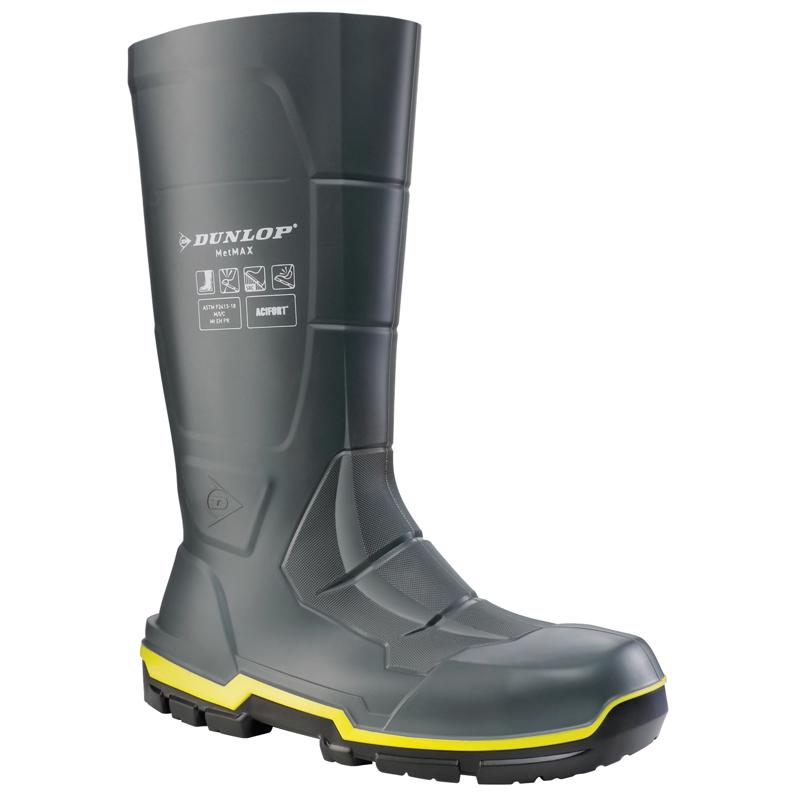 Dunlop Men's Boots 12 US Gray 1 pair