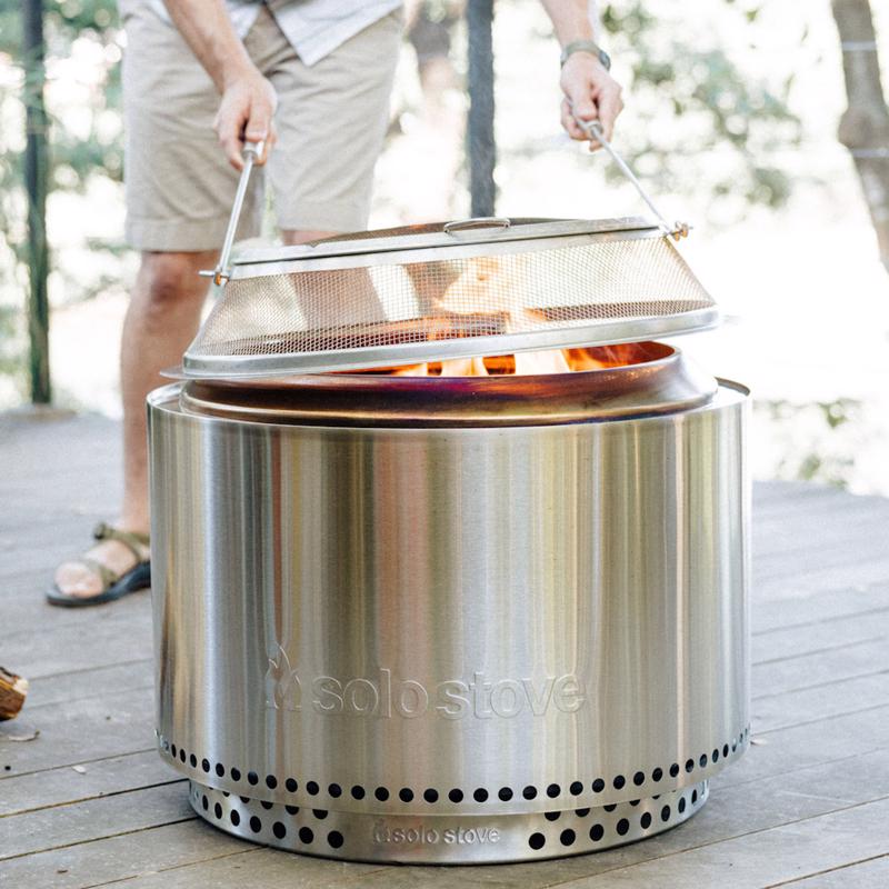 Solo Stove Yukon Stainless Steel Stove Shield 5.13 in. H X 27 in. W X 27 in. D
