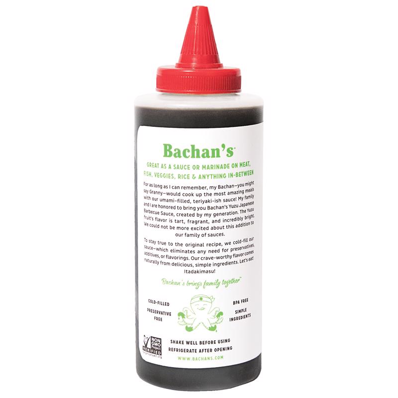 Bachan's Yuzu BBQ Sauce 17 oz