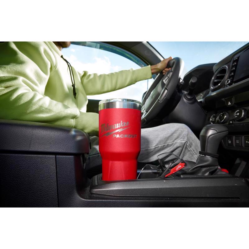 Milwaukee Packout 30 oz Red Tumbler