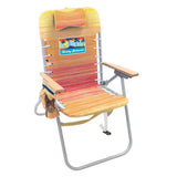 Tommy Bahama 4-Position Multicolored Beach Backpack Chair