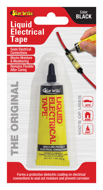TAPE ELEC LIQUID BLK1 OZ