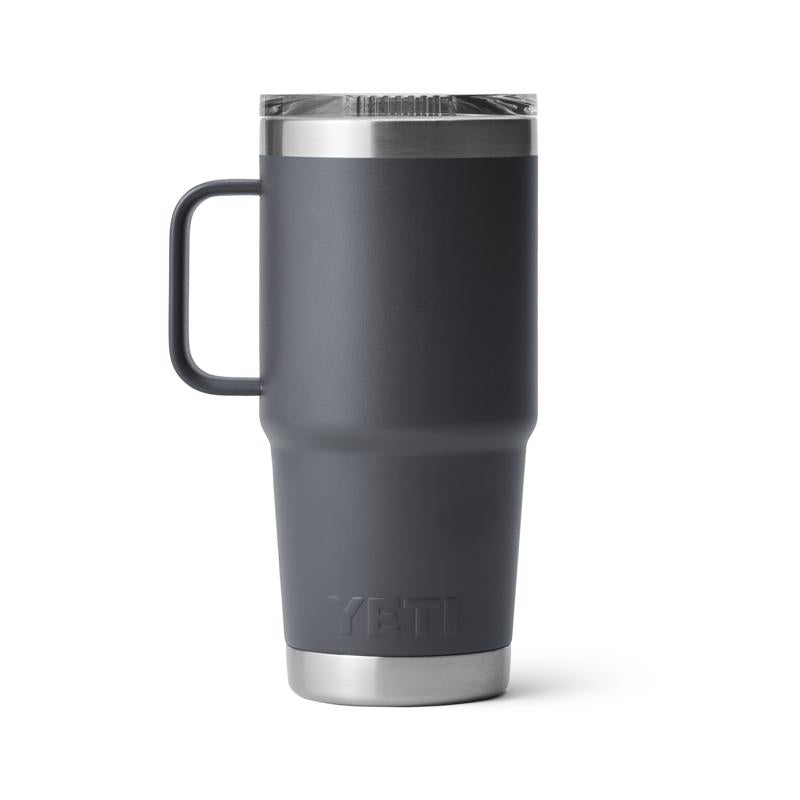 YETI Rambler 20 oz Charcoal BPA Free Travel Mug