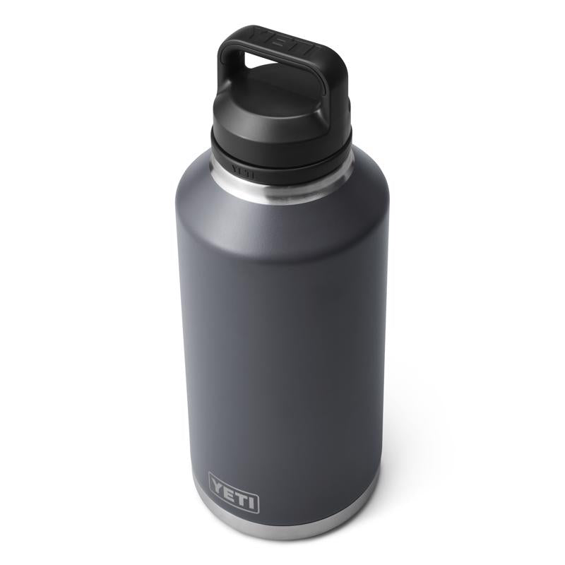 YETI Rambler 64 oz Charcoal BPA Free Bottle with Chug Cap