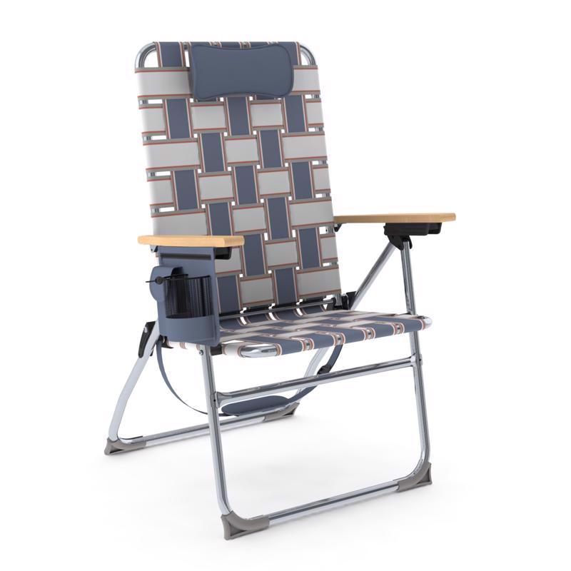FLDIG CHAIR WEB ALUM SLV
