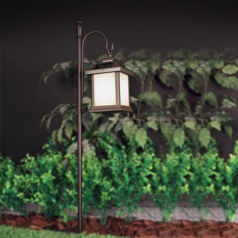 Feit SOLAR FIXTURES Bronze Metal 48 in. H Shepherd's Hook 1 pk