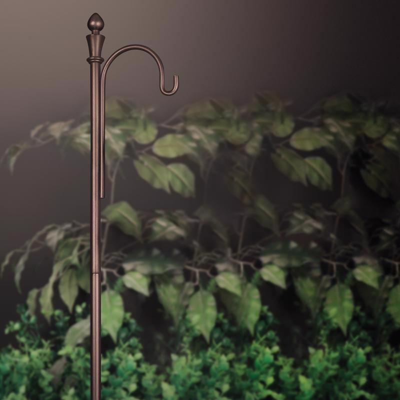 Feit SOLAR FIXTURES Bronze Metal 48 in. H Shepherd's Hook 1 pk