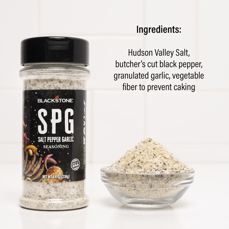 Blackstone SPG Salt PepperGarlic BBQ Seasoning 8.4 oz