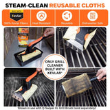 Proud Grill Q-Swiper Steam Clean Cloth 8 in. L X 6 in. W 2 pk