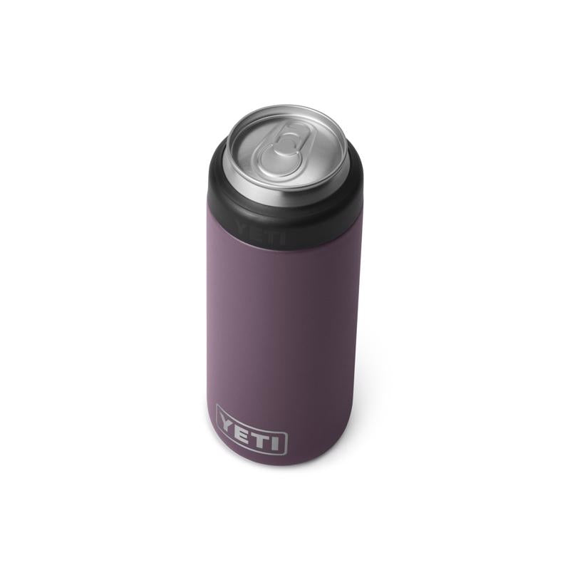 YETI Rambler 12 oz Colster Nordic Purple BPA Free Slim Can Insulator