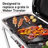Weber Traveler Cast Iron/Porcelain Griddle