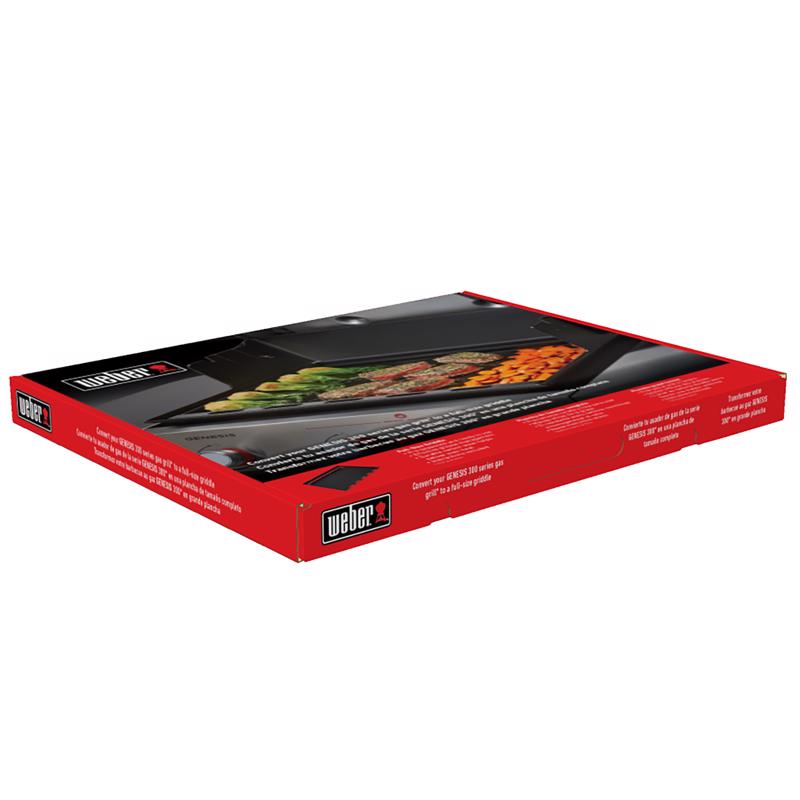 Weber Genesis 300 Series Carbon Steel Griddle 25.7 in. L X 18.7 in. W 1 pk