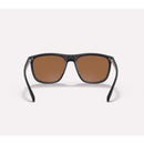 Native Mesa Unisex Matte Black Frame Bronze Lens Polarized Sunglasses