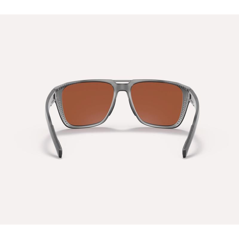 Native Mammoth Unisex Matte Smoke Crystal Frame Green Lens Polarized Sunglasses